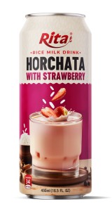 Supplier Wholesale 16.5 fl oz Cans Rice Milk Drink Horchata Mix Strawberry Supplier Wholesale 16.5 fl oz Cans Rice Milk Drink Horchata Mix Strawberry