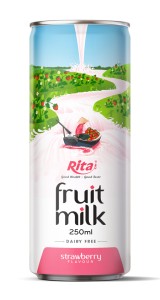 strawberry fruitmilk250ml