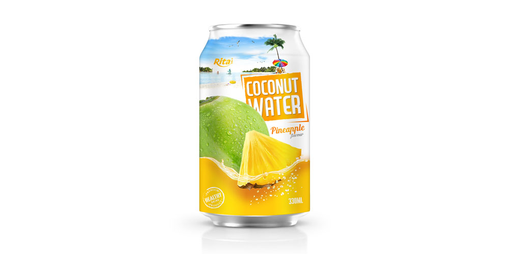 tropical fruit coconut with pineapple flavor 330ml