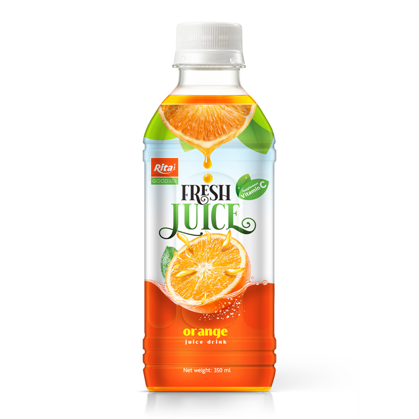 Rita Fresh Orange Juice Drink 350ml Pet Bottle Rita Fresh Orange Juice Drink 350ml Pet Bottle