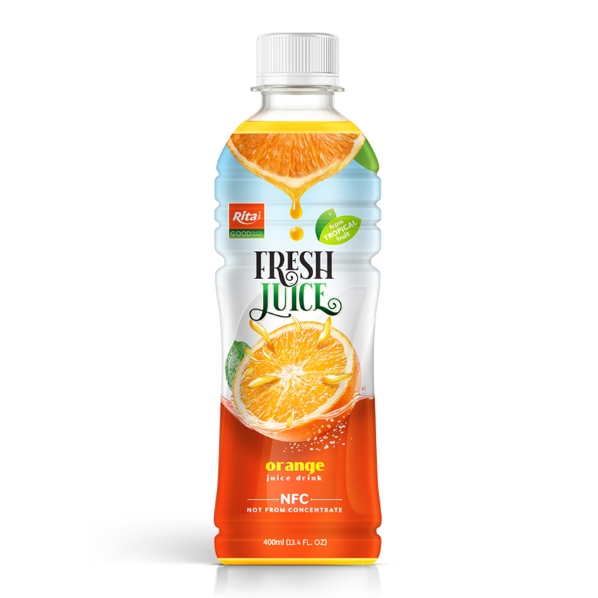 Rita Fresh Orange Juice Drink 400ml Pet Bottle Rita Fresh Orange Juice Drink 400ml Pet Bottle