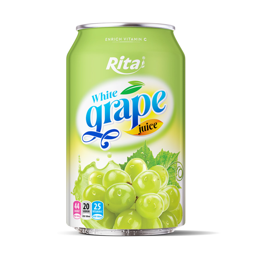 Rita White Grape Juice Drink 330ml Can