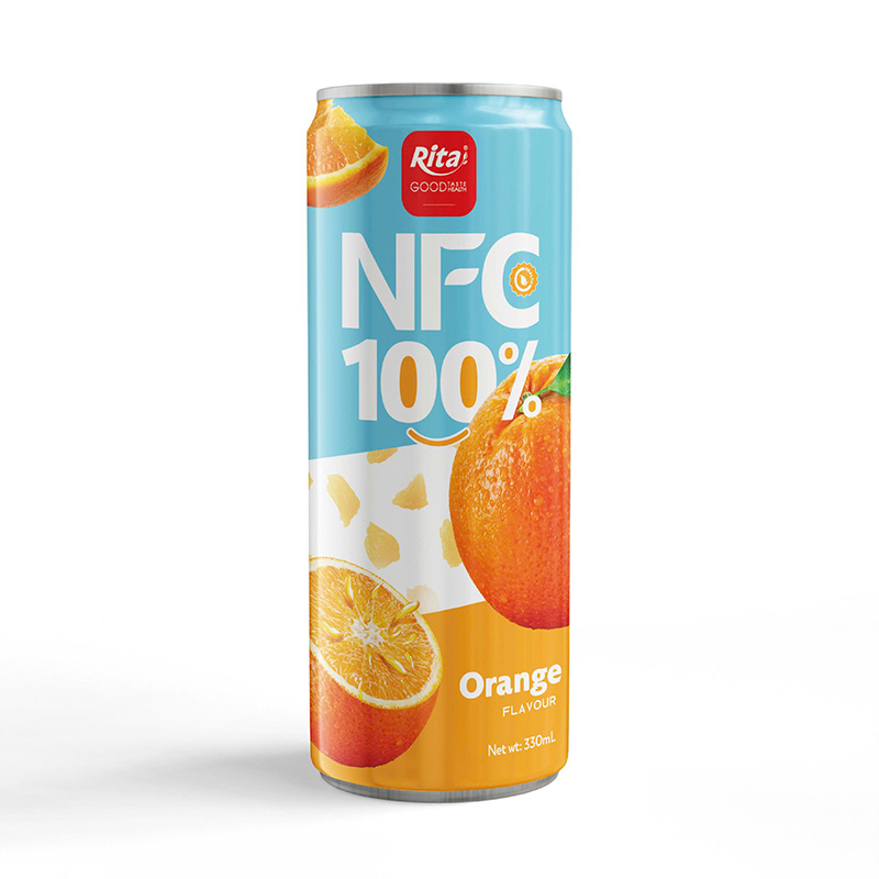 Rita NFC 100% Orange Juice Drink 330ml Can