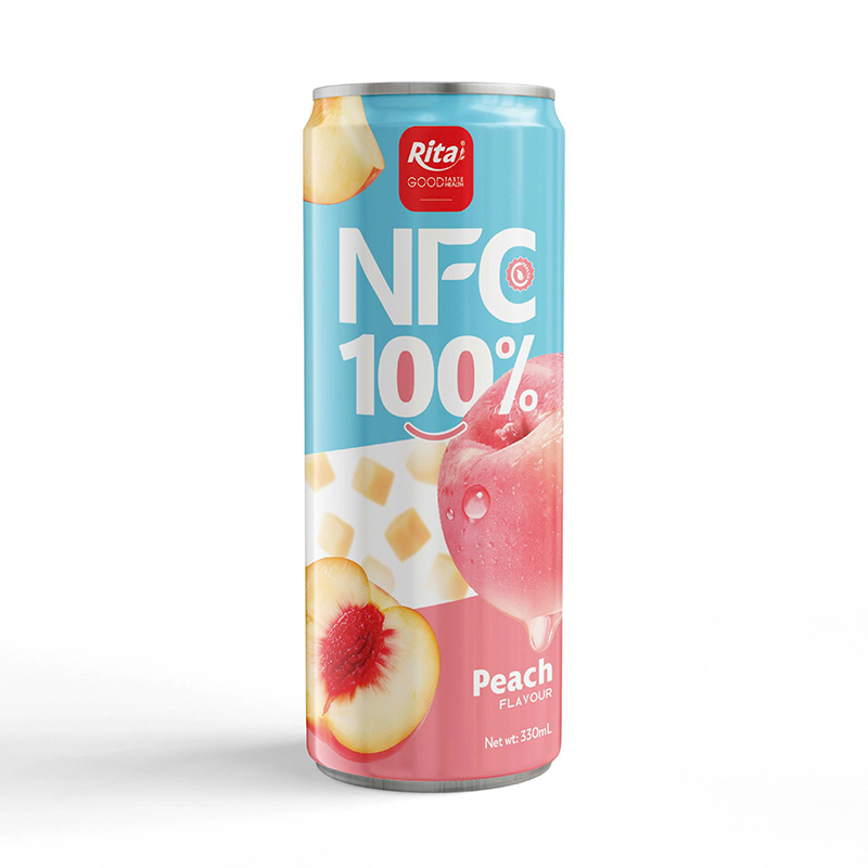 Rita NFC 100% Peach Juice Drink 330ml Can
