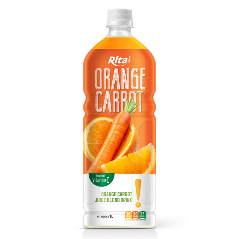Rita Orange Carrot Juice Blend Drink 1L PET Bottle