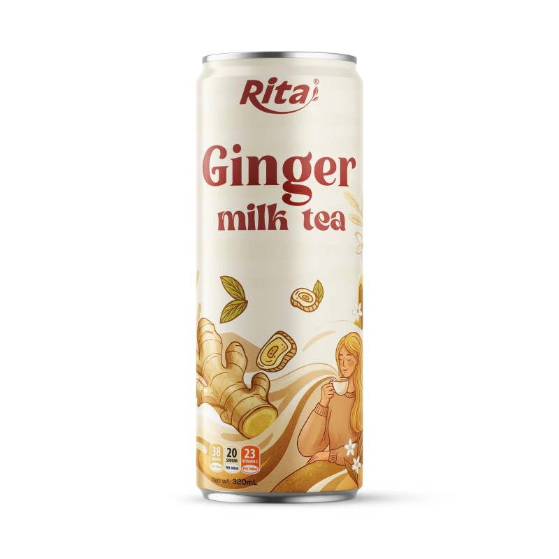Rita Brand Premium Ginger Milk Tea Drink 320ml Can