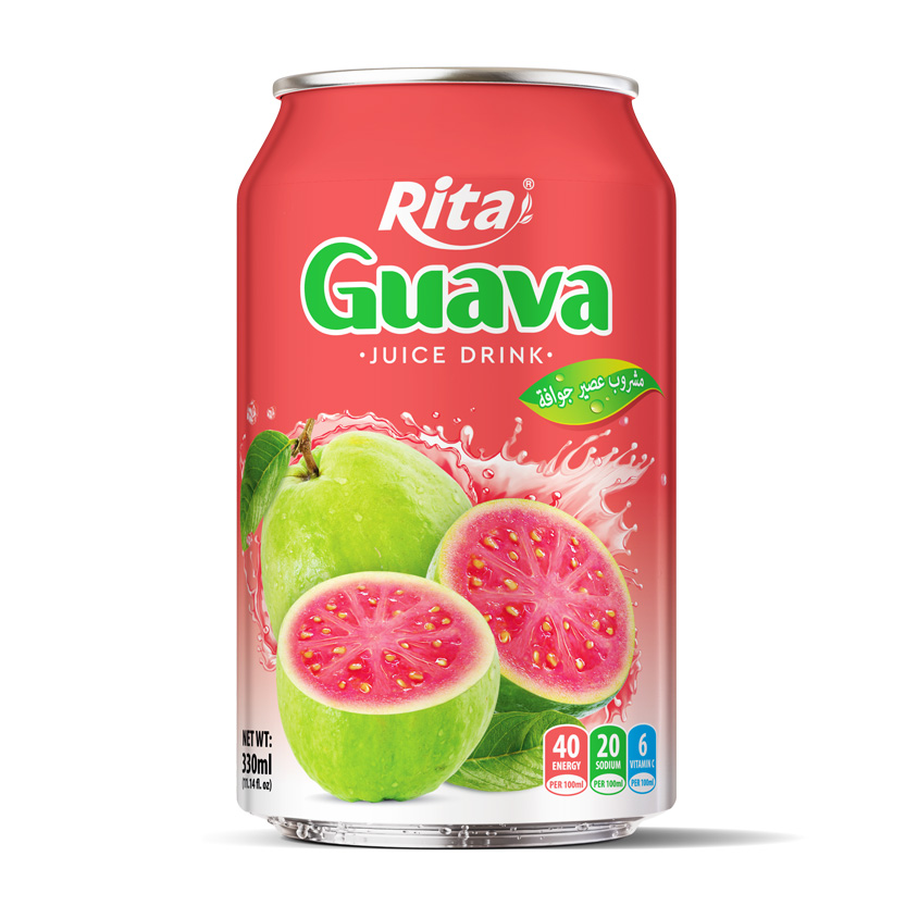 Rita Pure Guava Juice Drink 330ml Alu Can